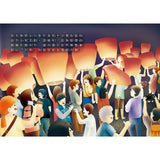 放天燈:夜空中的祝福