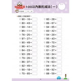 100以內加減法:FOOD超人學前必備練習本 - glorias-bookstore
