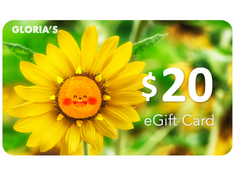 Gloria's Bookstore Gift Card $20