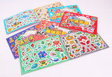 聰明玩塗鴉貼:探險樂園(1套6冊) - glorias-bookstore