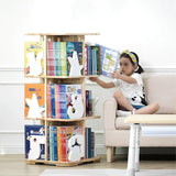 【🔥IN STOCK NOW】愛兒館 ilovekids 閱讀森林實木旋轉書櫃 Solid Wood Rotating Bookshelf (美西）CA, WA, OR, AZ (免運)